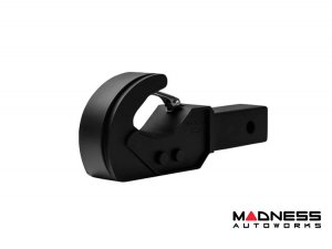 Jeep Wrangler JL Billet Recovery Hook - Royal Hitch Hook - Aluminum - Black Jeep Wrangler JL Billet Recovery Hook - Royal Hitch Hook - Aluminum - Black